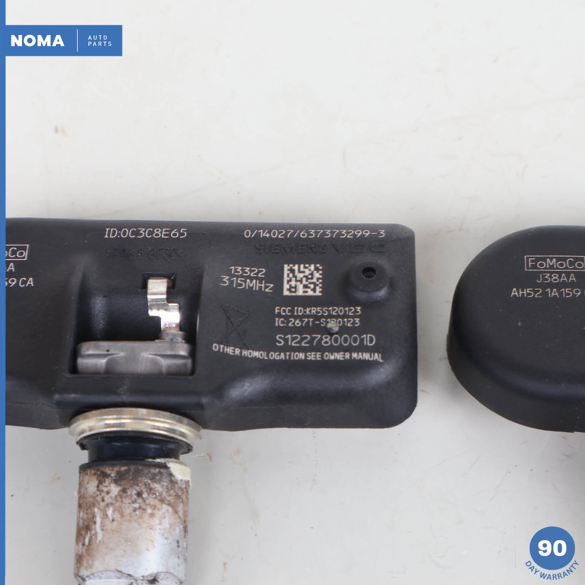 2010 Land Rover Range Rover L322 Tire Pressure Monitor Sensor TPMS Set of 2 OEM - photo 5