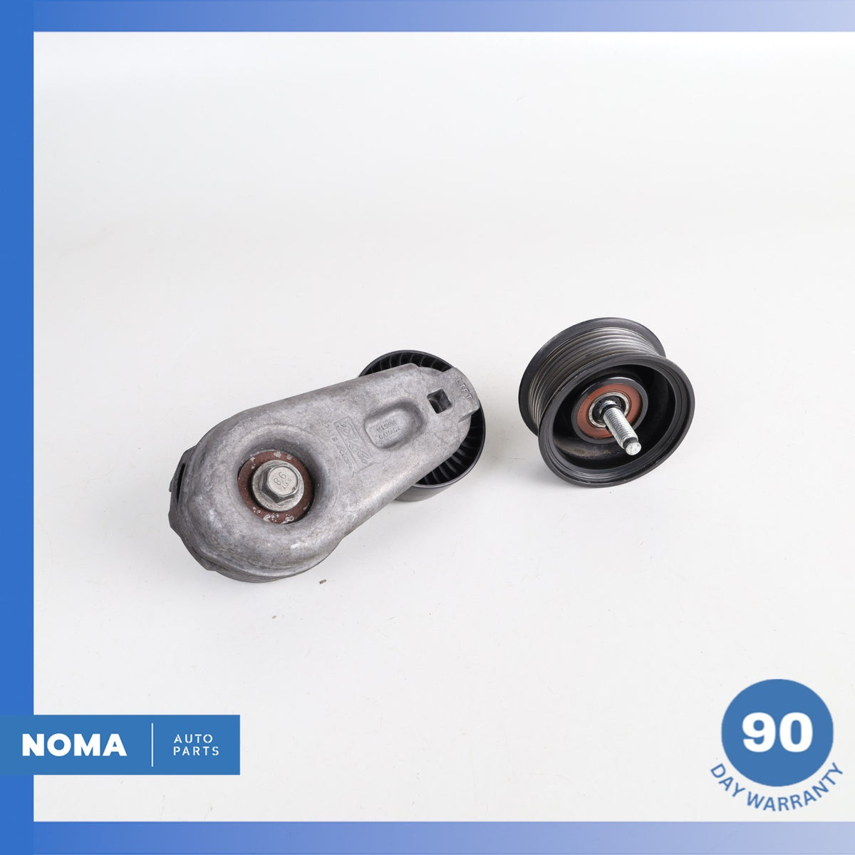 2013 RR Sport L320 Engine Motor Drive Belt Tensioner Idler Pulley Set OEM - photo 5
