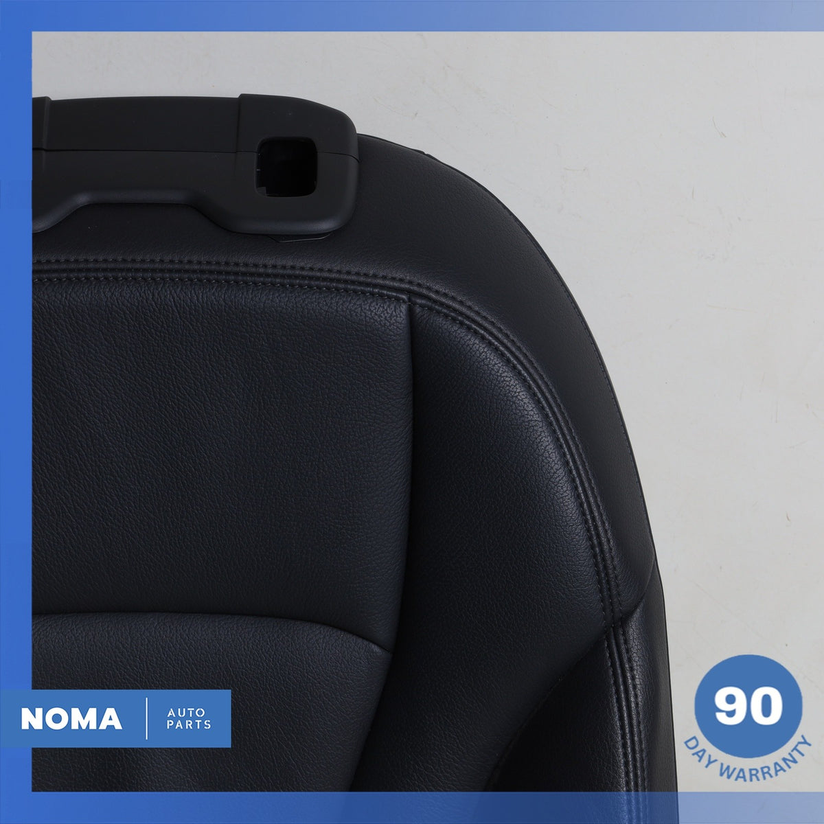17-19 Audi 4M Q7 SQ7 Front Right Upper Seat Cushion Black OEM - photo 3