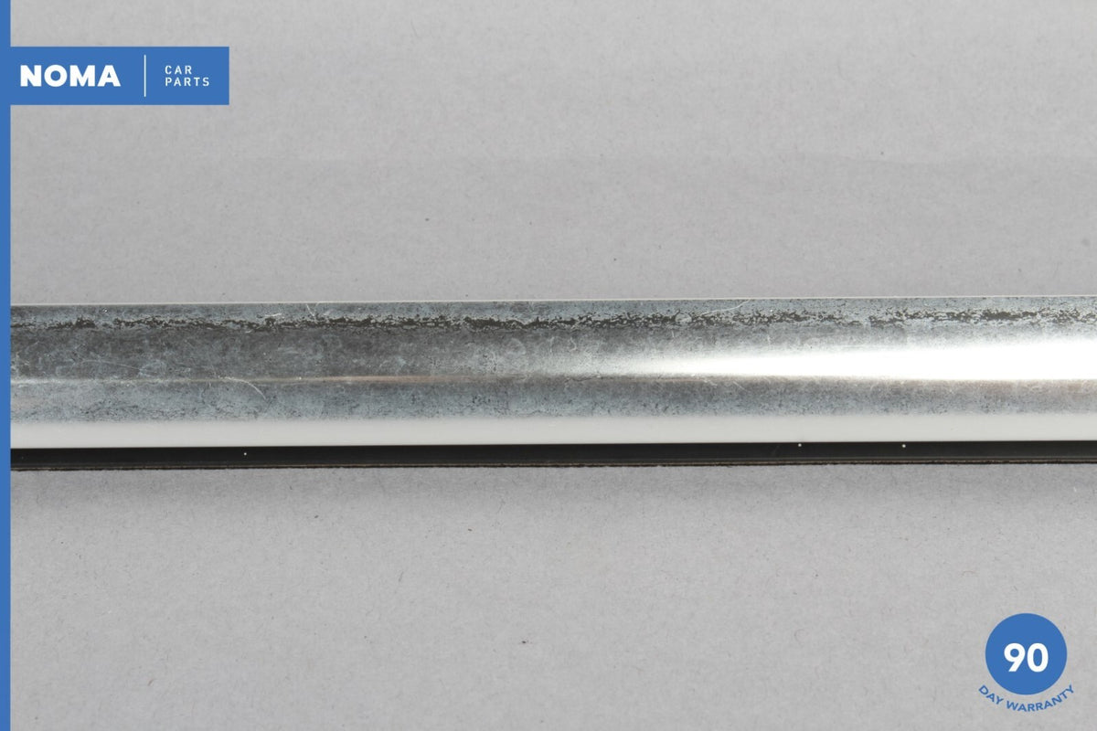 03-08 Jaguar S-Type X206 Rear Left Door Exterior Window Molding Seal Chrome OEM - photo 3