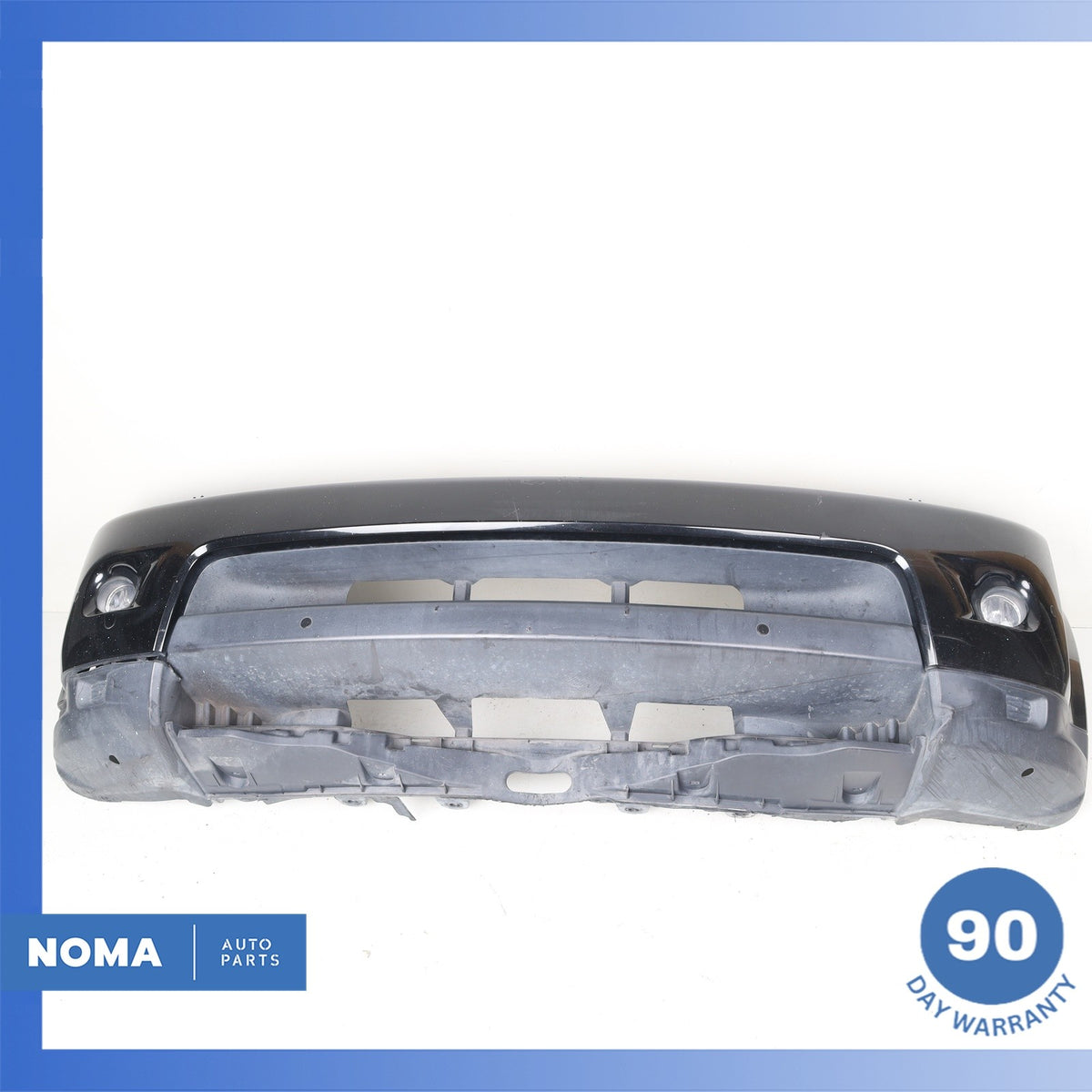 10-13 Range Rover Sport L320 Front Bumper Cover Assembly w/Park Assist Black OEM - photo 1