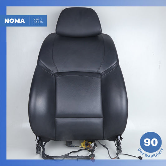 10-13 BMW F10 550i Front Right or Left Top Upper Seat Cushion Nappa Black OEM - photo 1