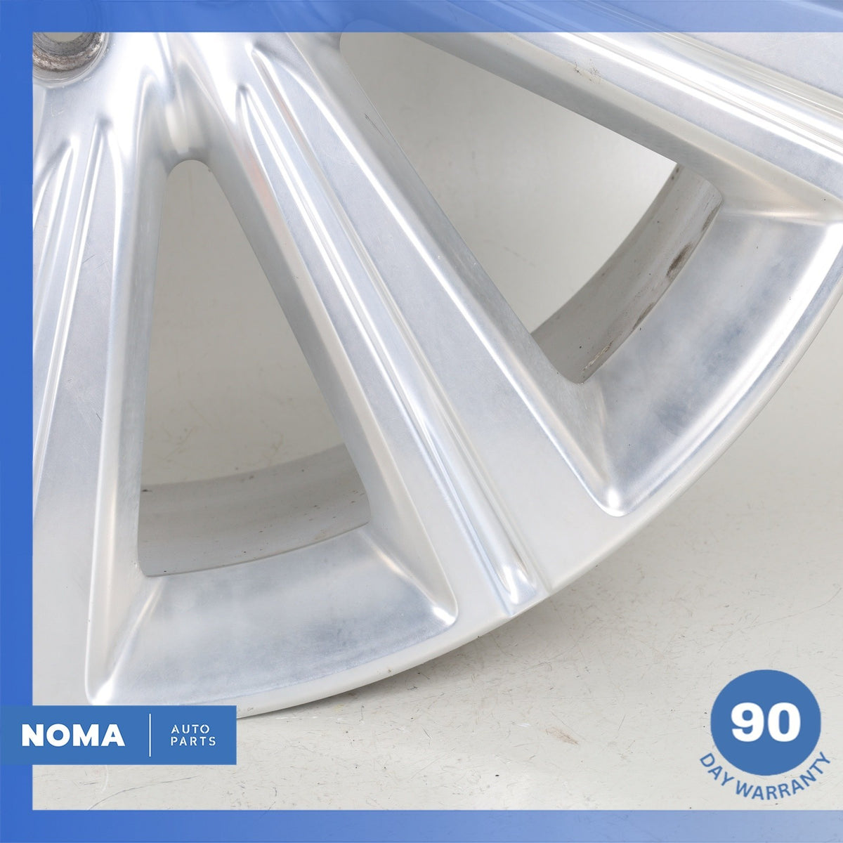 17-24 Jaguar X761 F-Pace Turbine 9 x R22 22" Wheel Rim Chrome OEM - photo 8