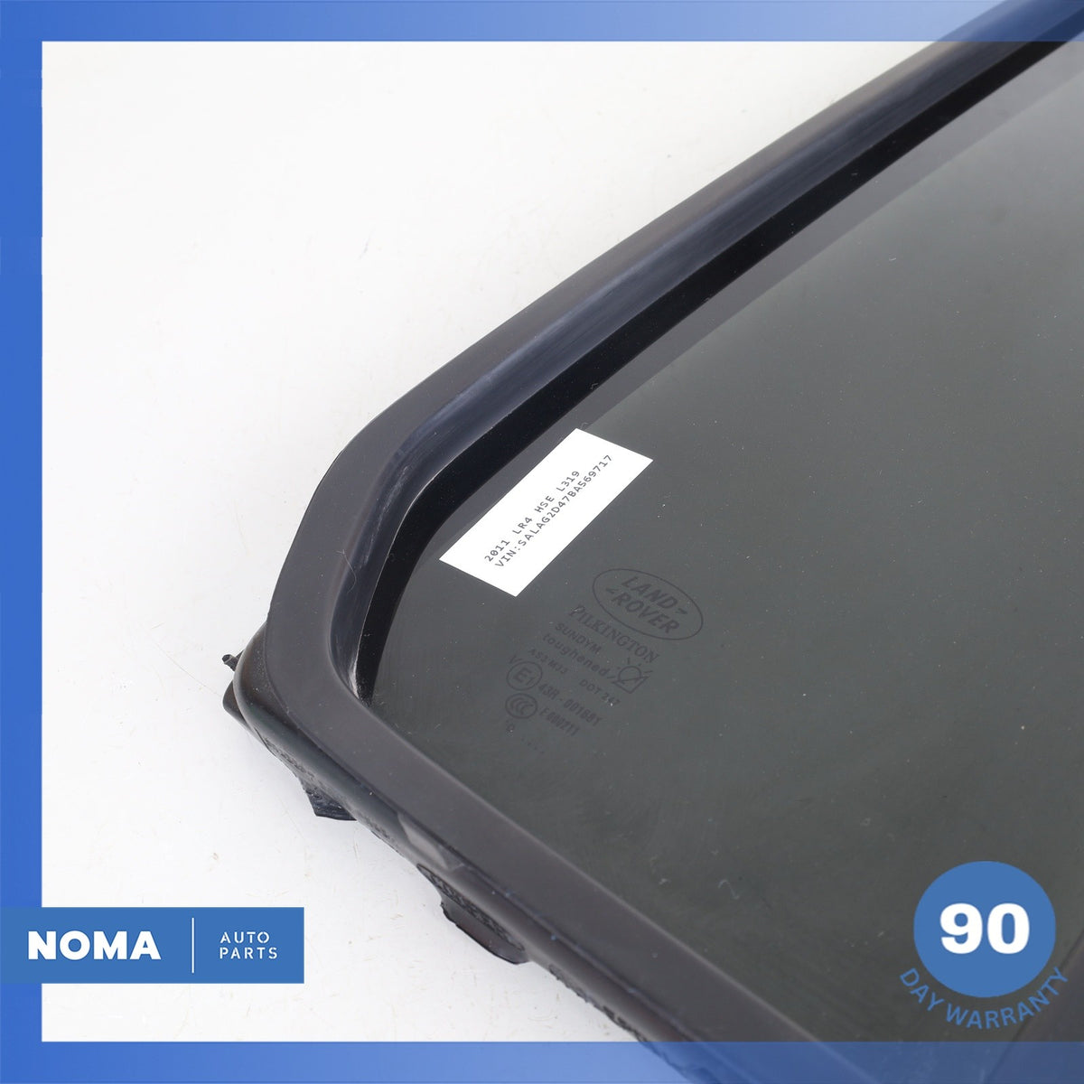 05-16 Land Rover L319 LR4 LR3 Rear Right Passenger Door Quarter Window Glass OEM - photo 4