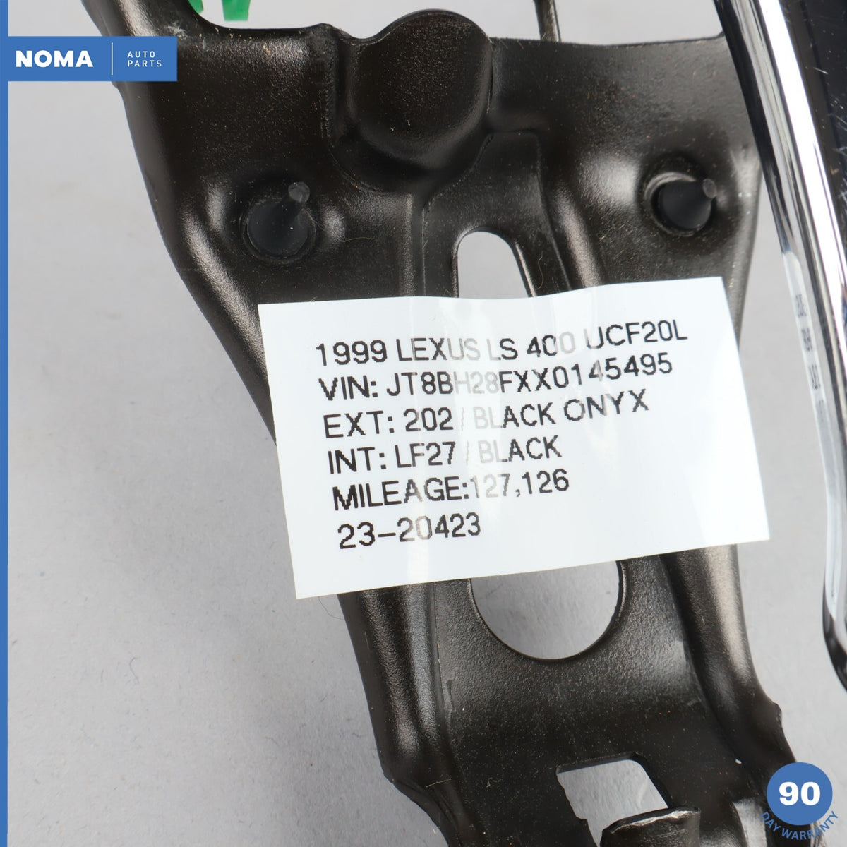 95-00 Lexus LS400 XF20 Rear Right Interior Door Handle Chrome 69205-50020 OEM - photo 8