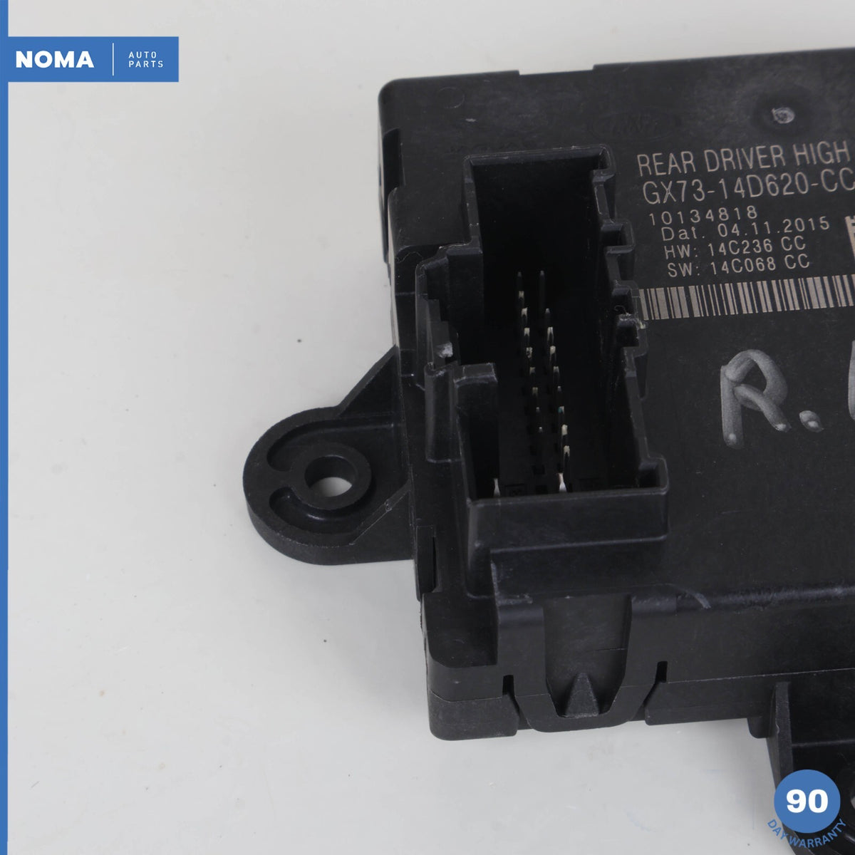 16-20 Jaguar X260 XF Rear Left Driver Side Door Module Unit GX7314D620CC OEM - photo 4