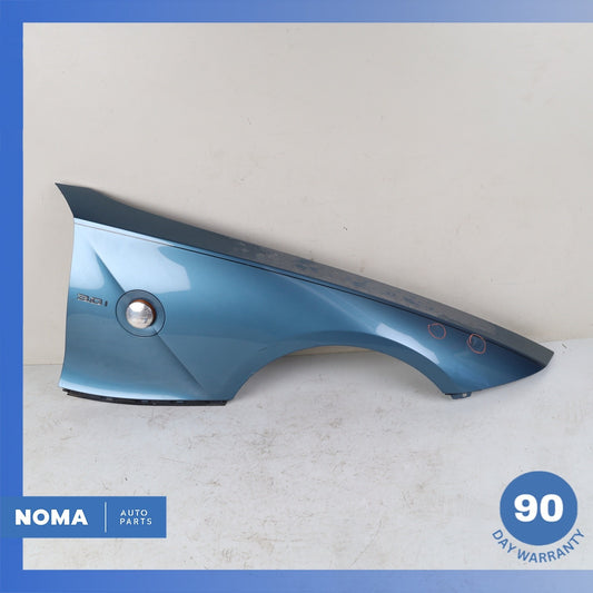 03-08 BMW E85 E86 Z4 Front Right Passenger Side Fender Wing Panel Blue OEM - photo 1