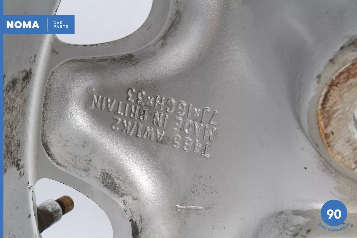98-03 Jaguar X308 Starburst 7 x R16 16" Wheel Rim Silver MNC6113AA OEM - photo 11