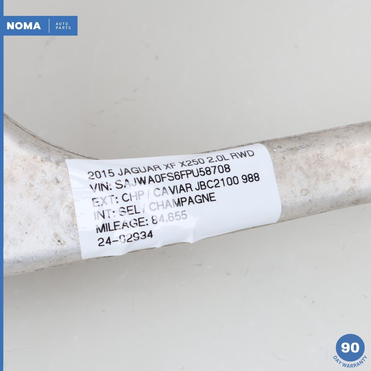 09-15 Jaguar X250 XF XFR RWD Front Right Side Upper Suspension Arm OEM - photo 11