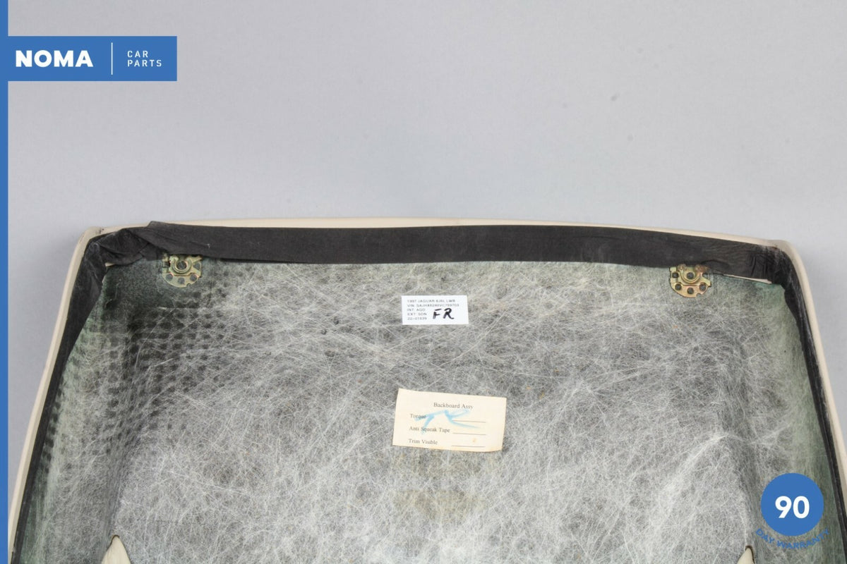 95-97 Jaguar XJ6 Vanden Plas X300 Front Right Side Seat Backcover w/ Pocket OEM - photo 5
