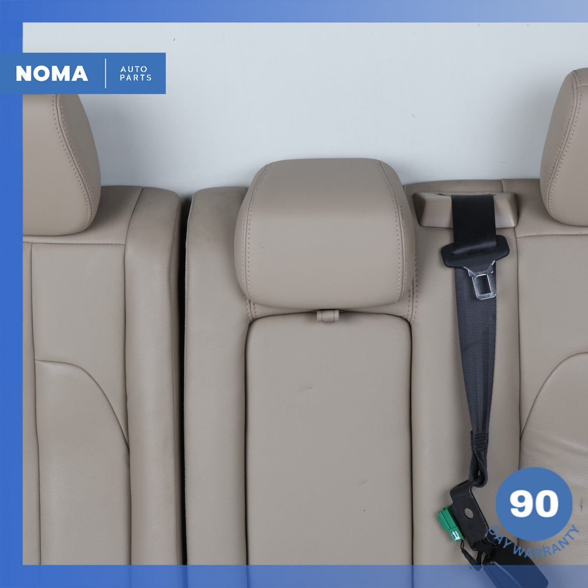 12-15 Range Rover Evoque L538 Rear Left & Right Upper Seat Cushion Set Beige OEM - photo 4