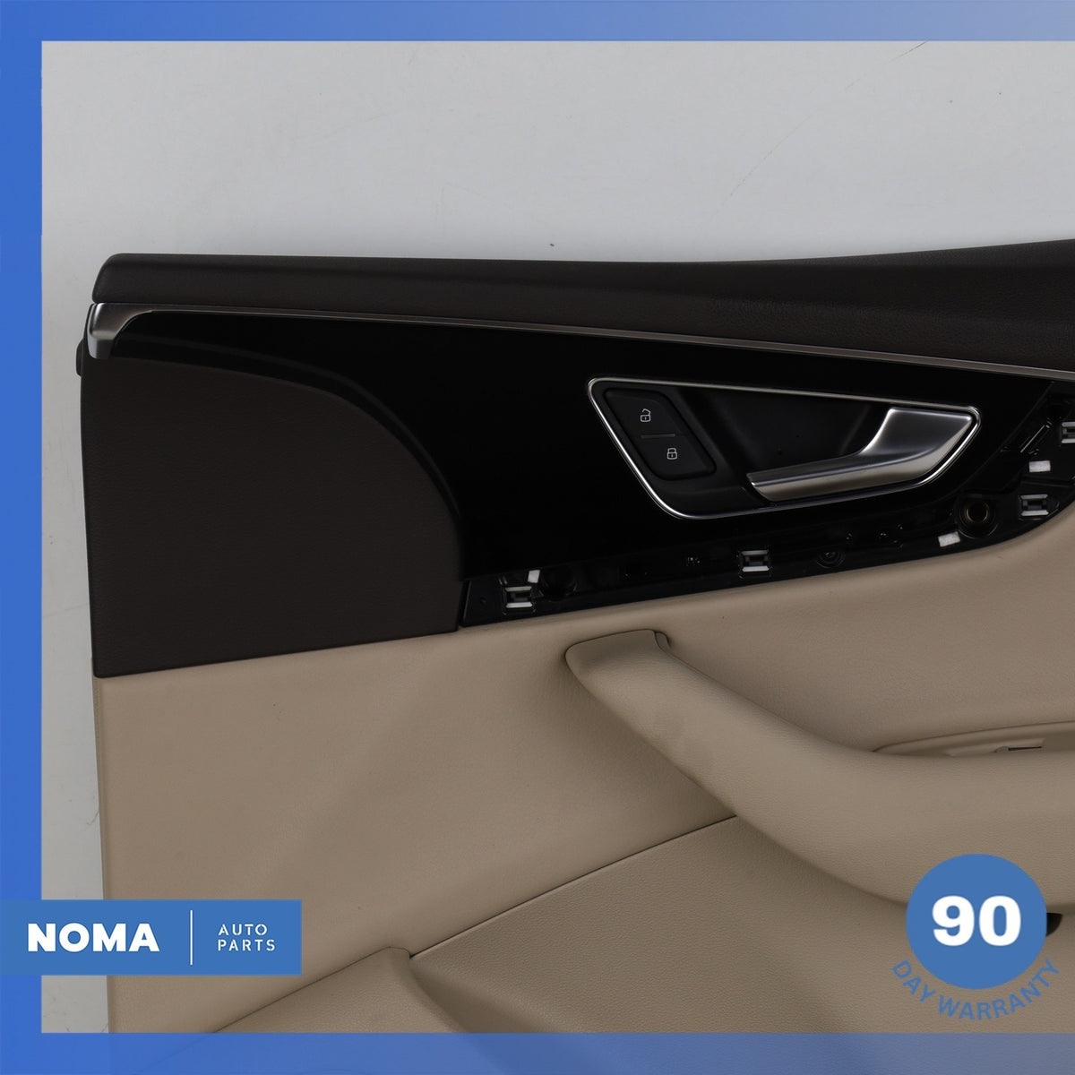 17-19 Audi 4M Q7 Front Right Passenger Side Door Panel Trim OEM - photo 4