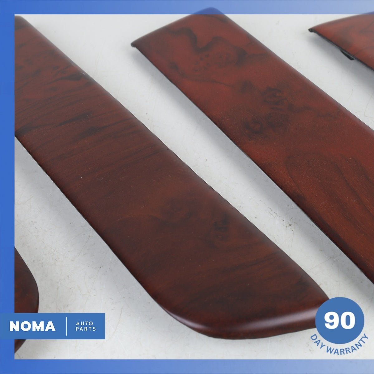 10-12 Range Rover L322 Front & Rear Door Panel Trim Set Wood OEM - photo 7