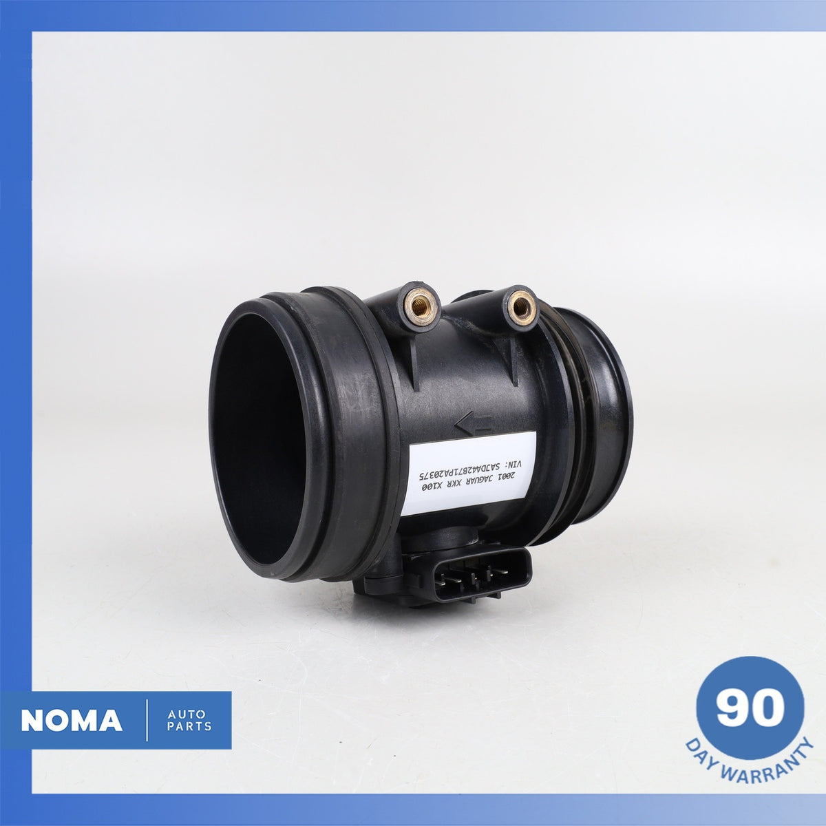 07-09 Jaguar X150 XK 4.2L N/A Intake MAF Mass Air Flow Sensor 6W839D621AA OEM - photo 1