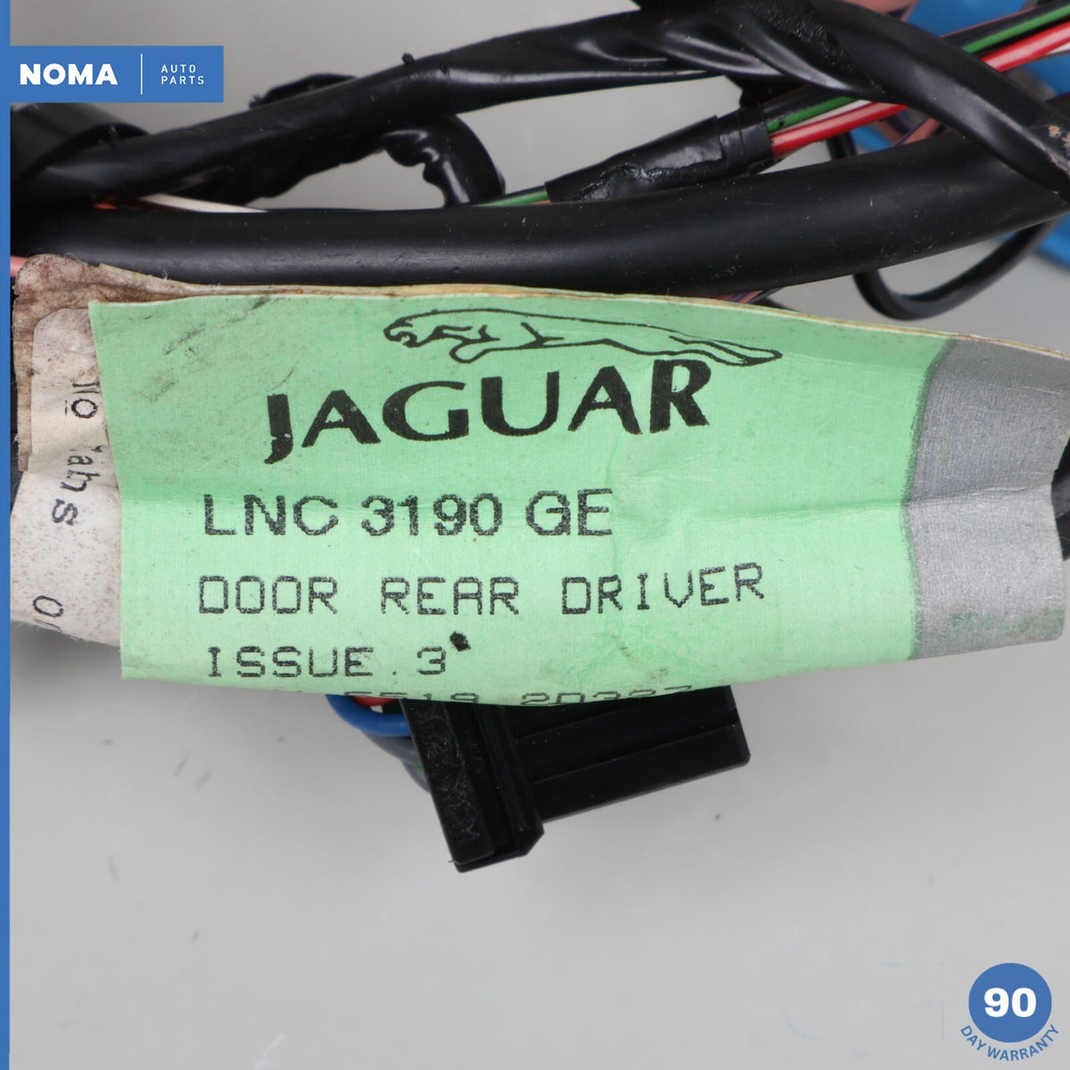98-03 Jaguar XJ8 XJR X308 Rear Left Driver Side Door Wire Wiring Harness OEM - photo 12