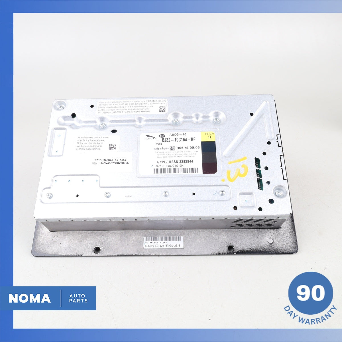 12-19 Jaguar X351 XJ F-Type 1200W Meridian Stereo Audio Amplifier Amp OEM - photo 9