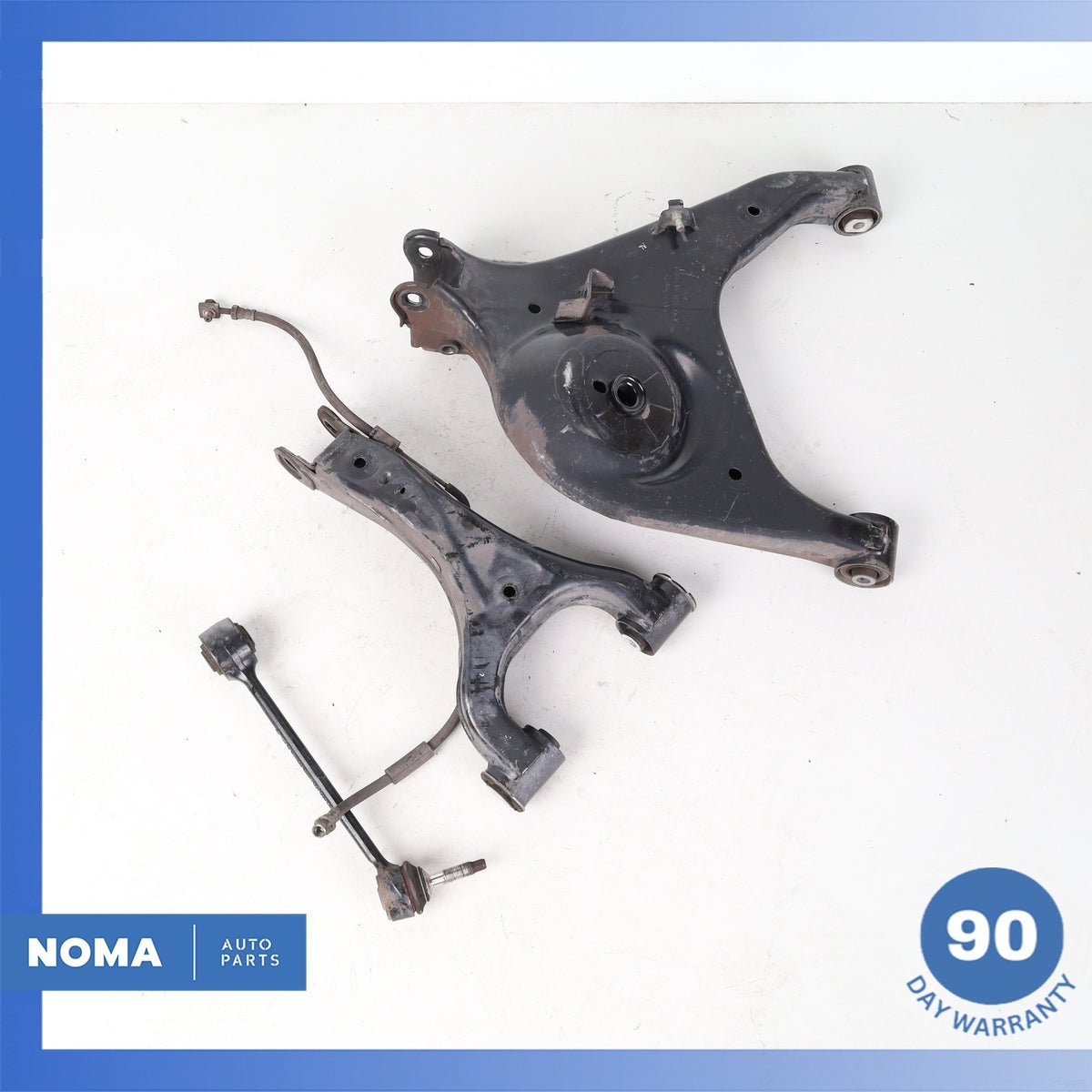 07-12 Land Rover Range Rover L322 Rear Left Lower & Upper Control Arm Set OEM - photo 12