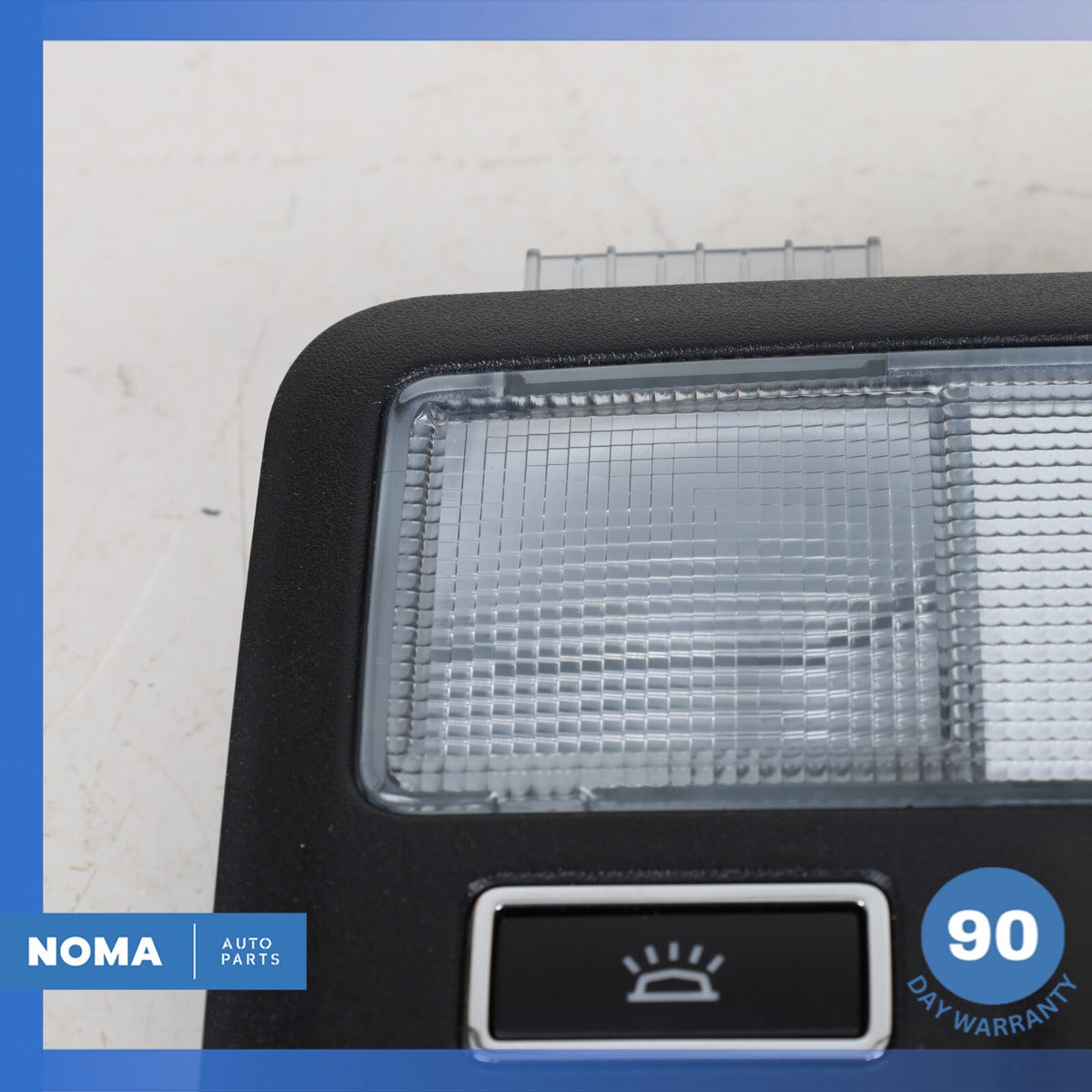 2013 Jaguar X351 XJ XJR Rear Dome Light Lamp w/ Sunroof Switch Black OEM - photo 5