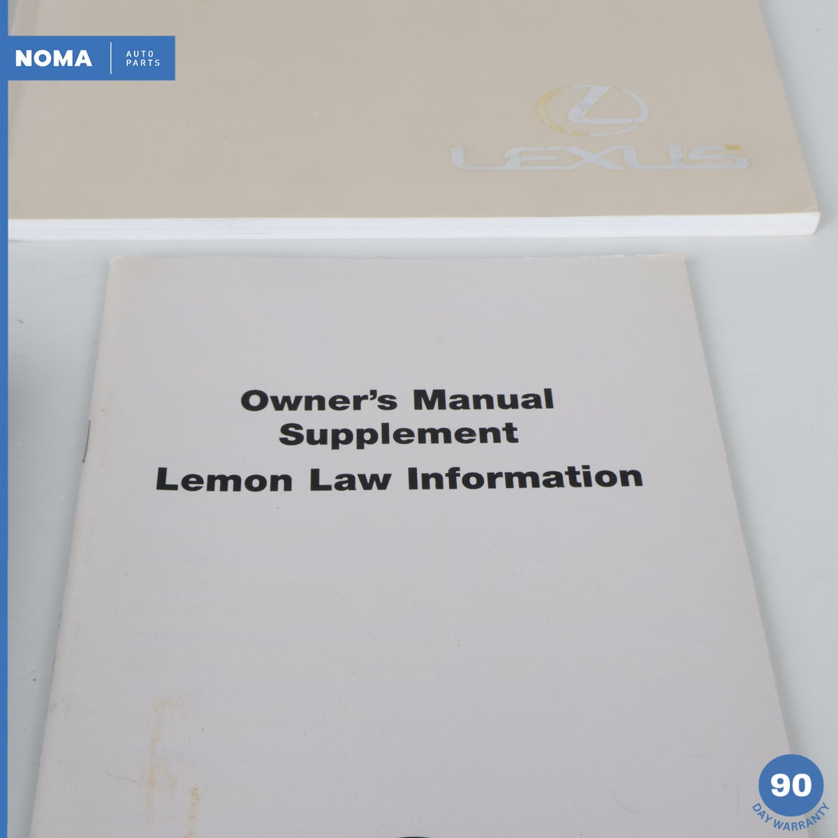 1997 Lexus LS400 XF20 Owner's Manual Hand Book w/ Care Books & Folder OEM - photo 3