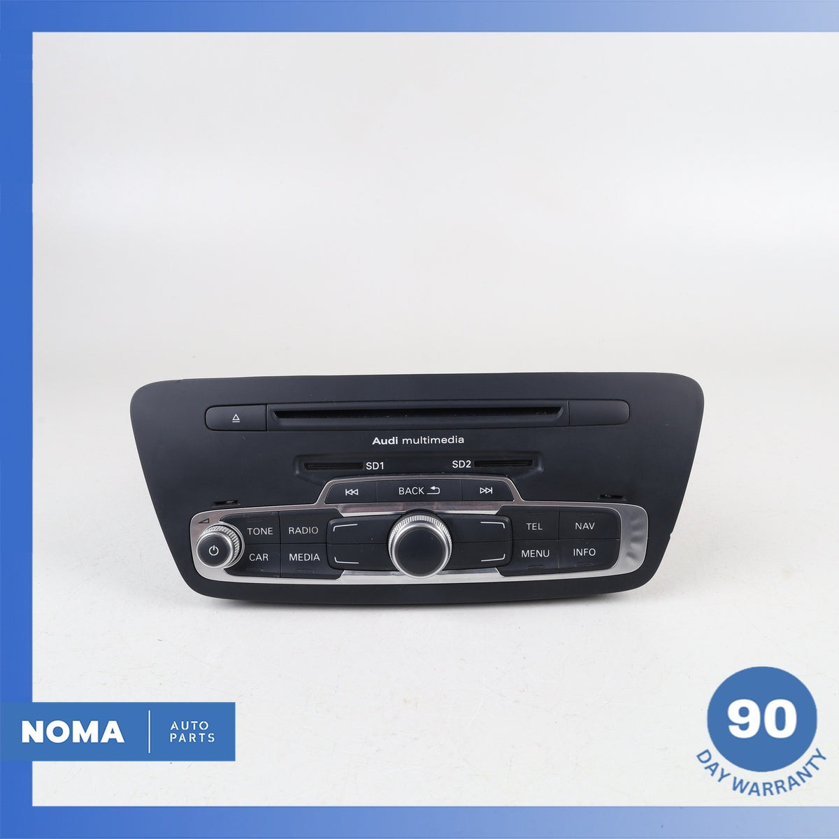 15-18 Audi 8U Q3 MMI Audio Radio Receiver Head Unit AM CD Player OEM - photo 2