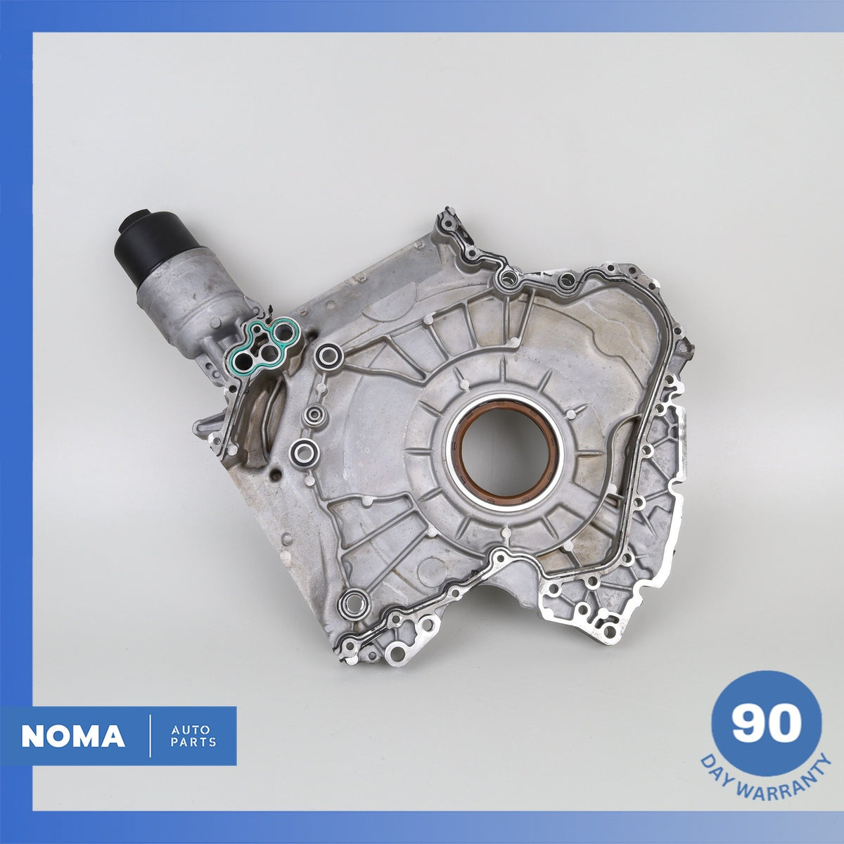 13-17 Audi 4G8 A7 A8L S8 3.0L Engine Timing Chain Cover w/ Pump 06E103173 OEM - photo 11