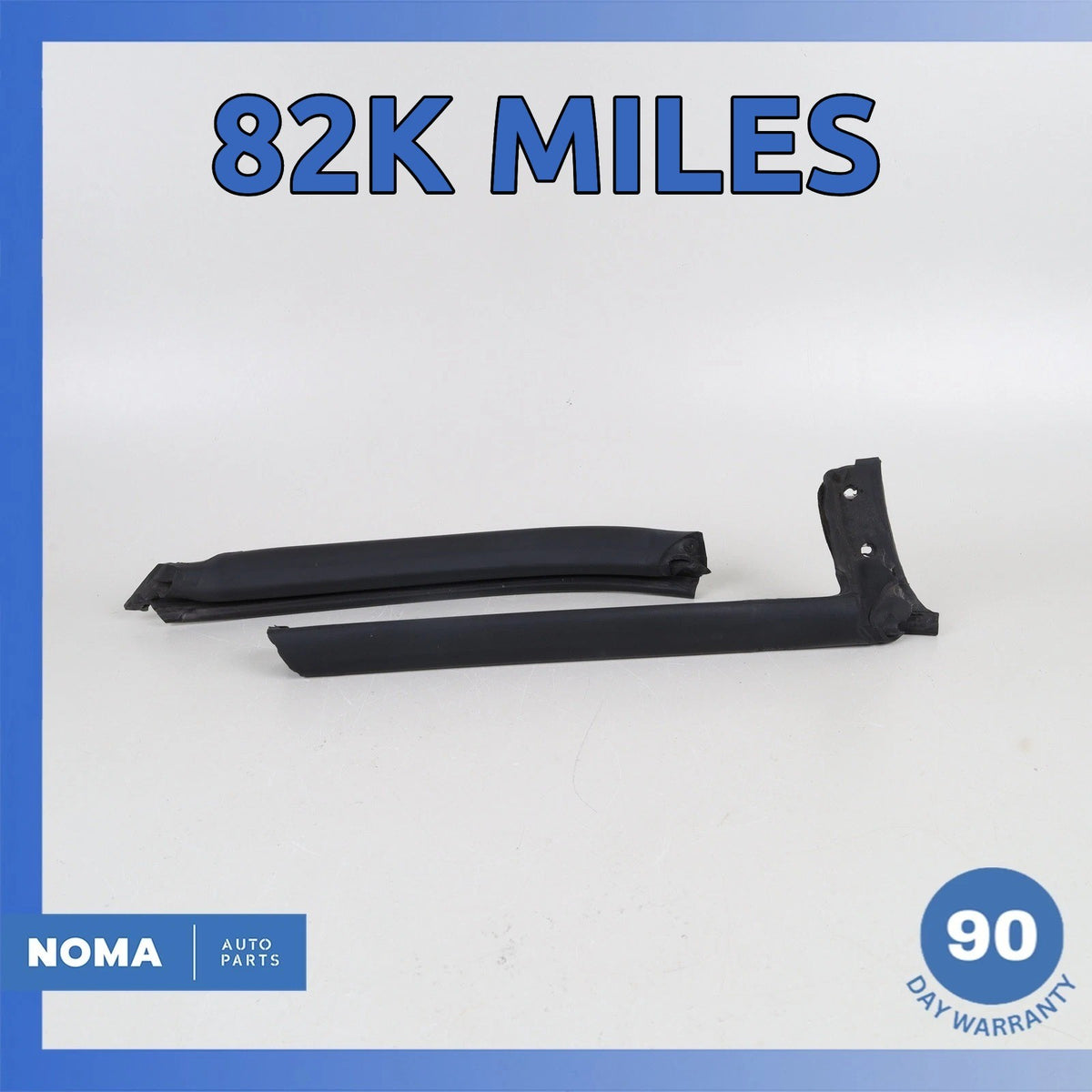 97-06 Jaguar X100 XKR Convertible Top Roof Left Molding Rubber Seal Set OEM 82k - photo 1