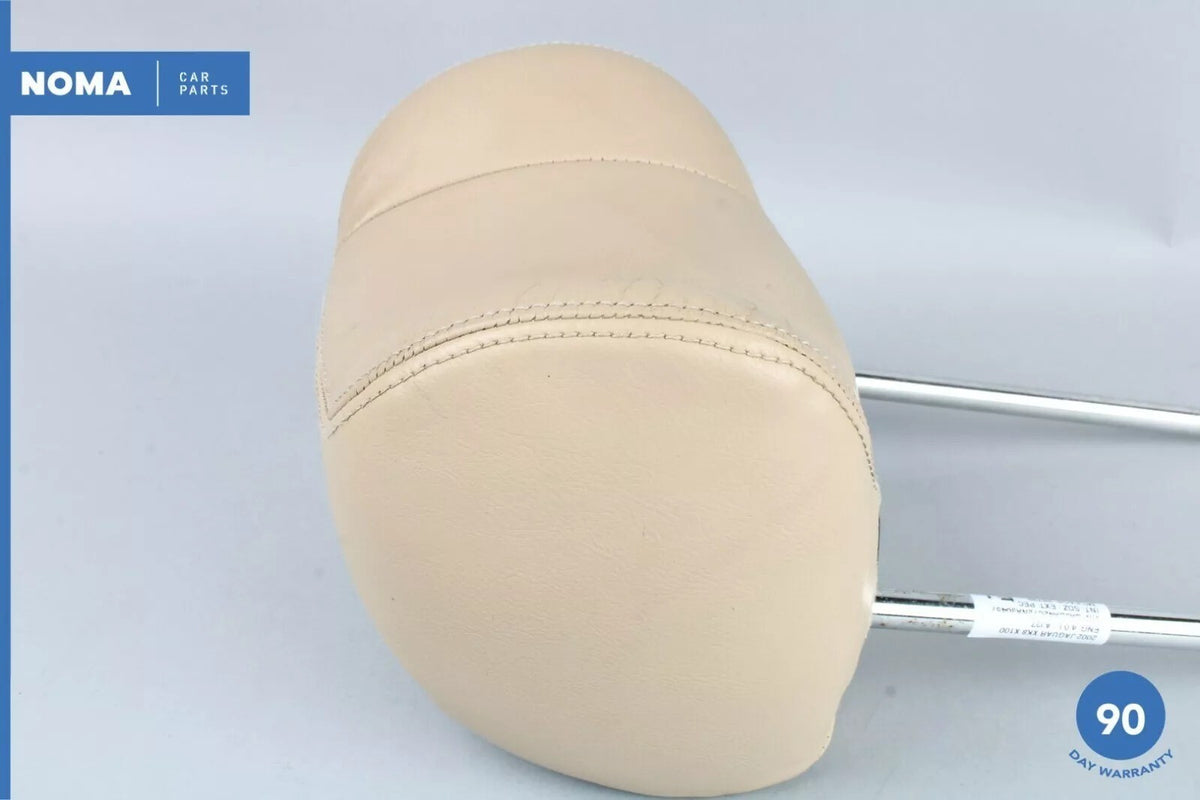 03-06 Jaguar X100 XK8 Front Left or Right Side Seat Headrest Head Rest Beige OEM - photo 8
