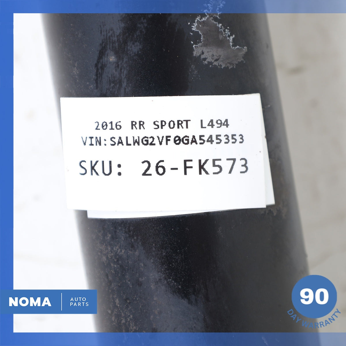 14-22 LR Range Rover Sport L494 Rear Air Suspension Shock Absorber OEM - photo 13