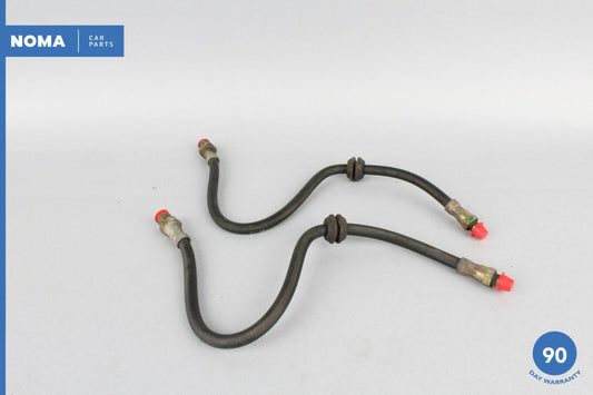 96-02 BMW Z3 E36 Front Right & Left Side Hydraulic Brake Hose Line Set of 2 OEM - photo 1