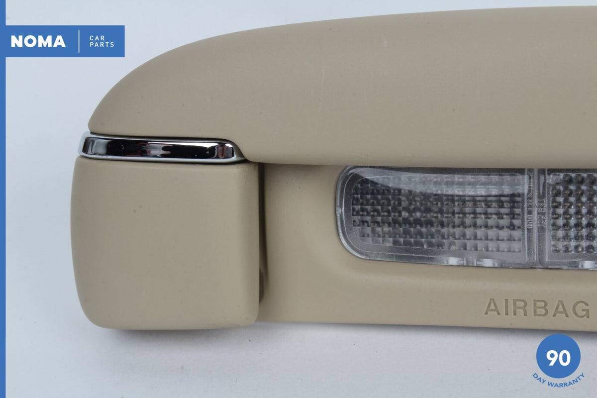 04-09 Jaguar XJ8 VDP X350 X358 Rear Left Side Roof Grab Handle w/ Lamp SEL OEM - photo 4