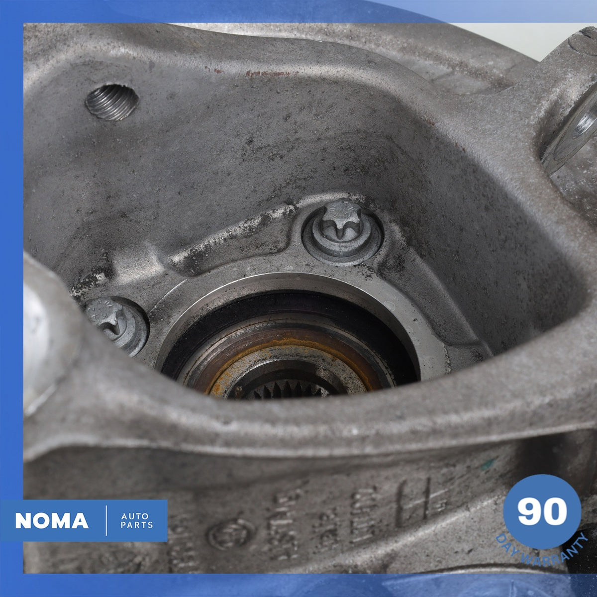 BMW F10 550i Rear Left Driver Side Spindle Knuckle Hub w/ Shield OEM - photo 11