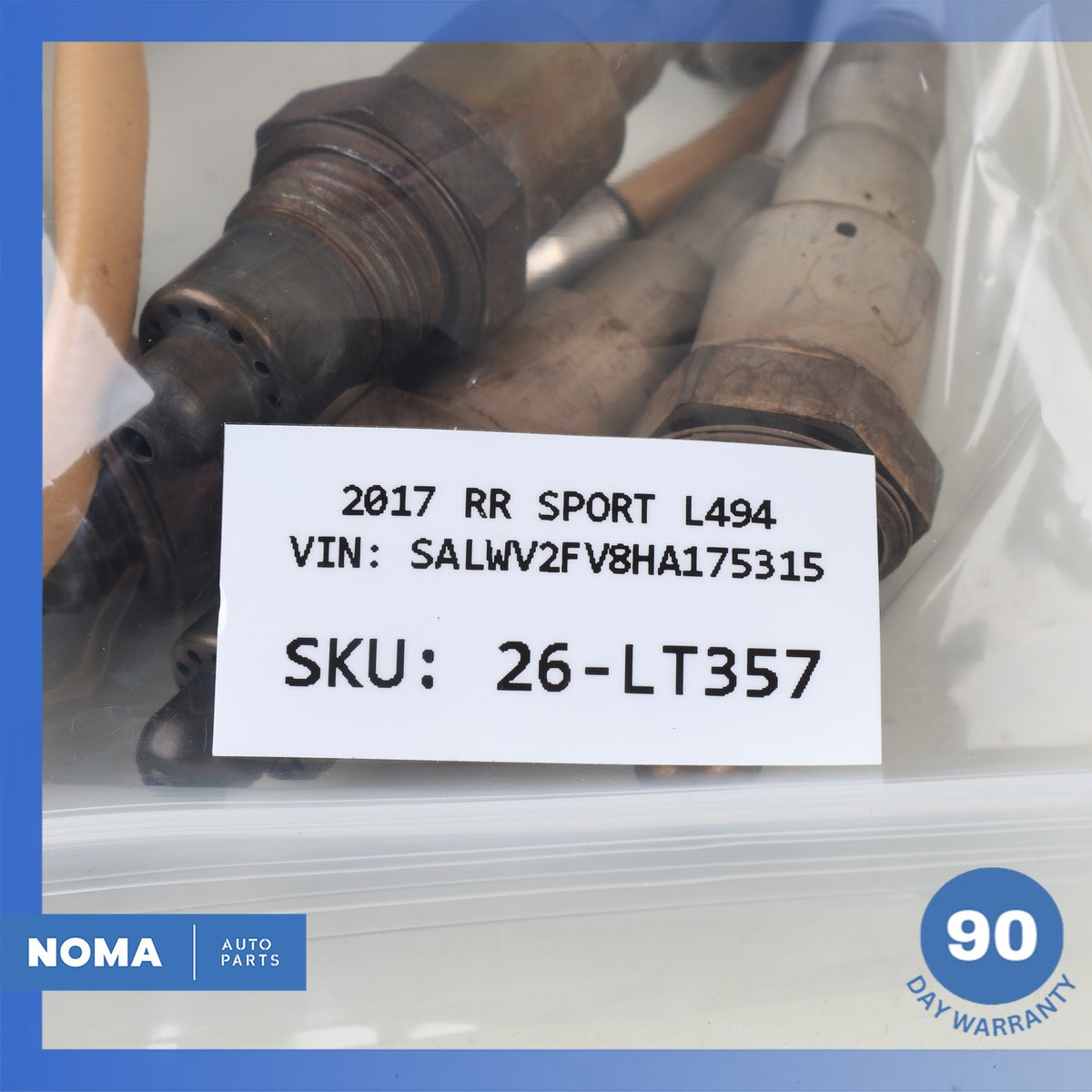 14-20 LR Range Rover Sport L494 L462 Oxygen O2 Sensor Lambda Set of 6 OEM - photo 14