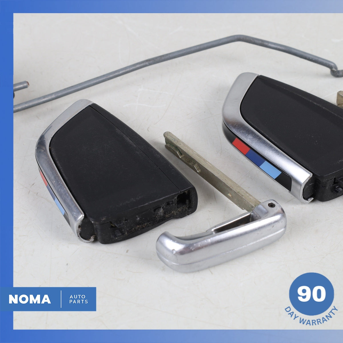 BMW G12 740i Remote Control Smart Key Fob Transmitter w/ Cylinder Set OEM 76k - photo 8