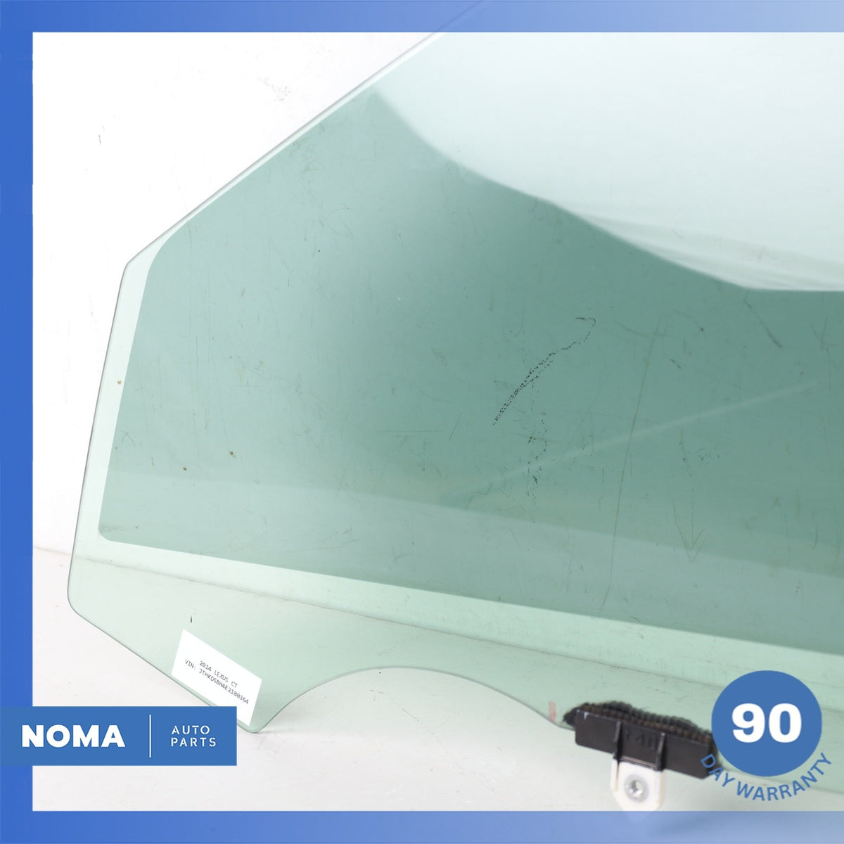 11-17 Lexus ZWA10 CT200h Front Left Door Window Glass OEM - photo 5