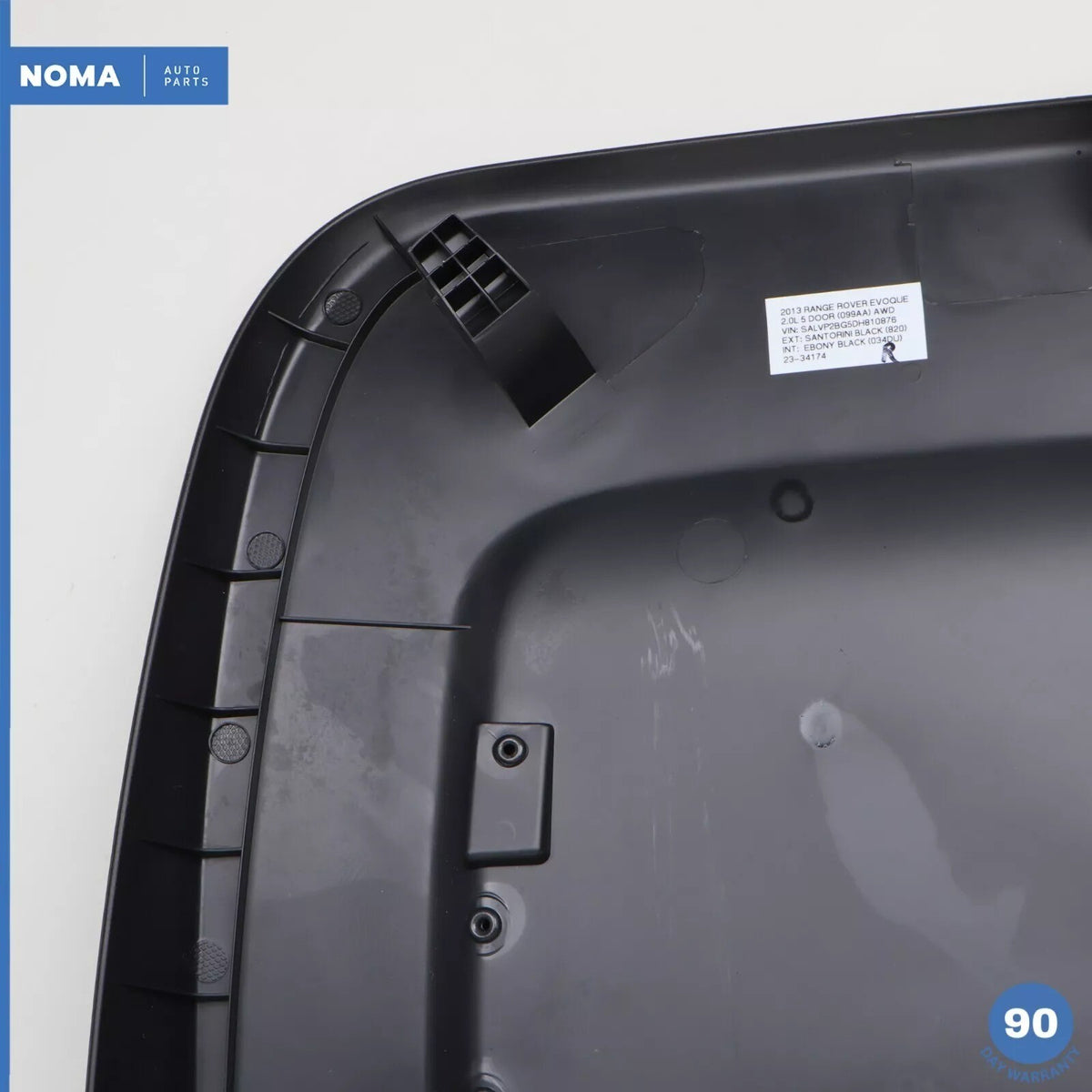 12-15 Range Rover Evoque L538 Front Right Passenger Seat Back Panel Cover OEM - photo 14