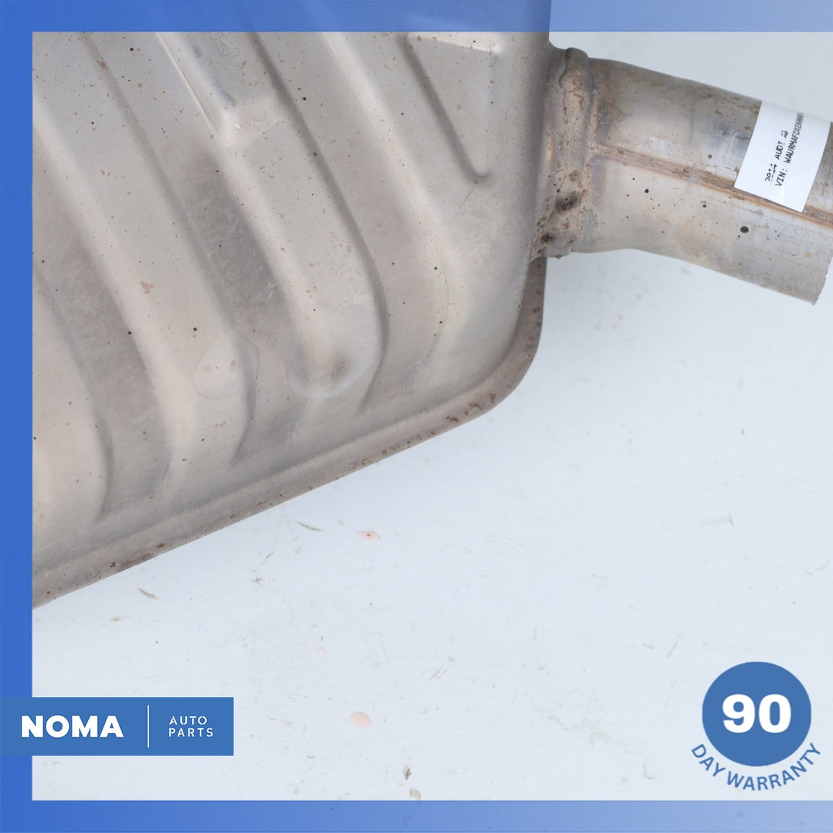 14-16 Audi D4 A8 TDI Rear Right Side Exhaust Muffler Assembly 4H0253610AH OEM - photo 7