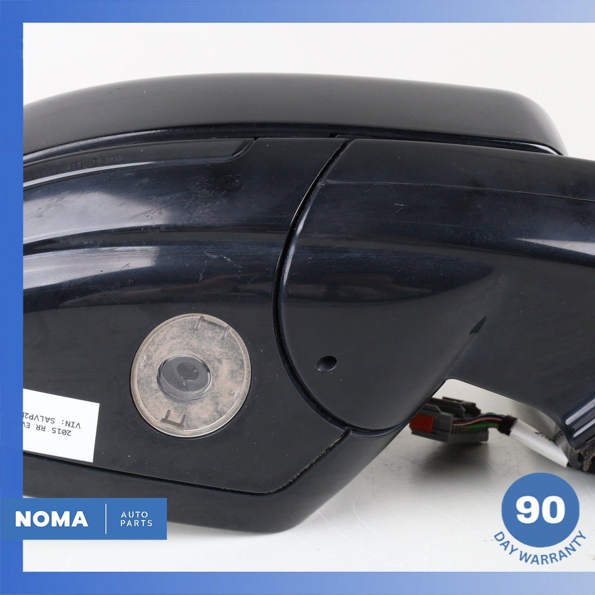 14-19 Range Rover Evoque L538 Right Side Rear View Mirror Assembly Black OEM - photo 16