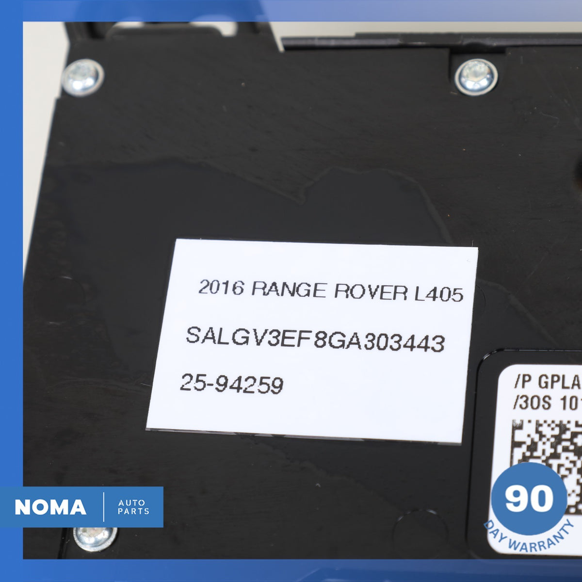 16-17 Range Rover L405 Front Left Side Seat Control Adjustment Switch OEM 74k - photo 10