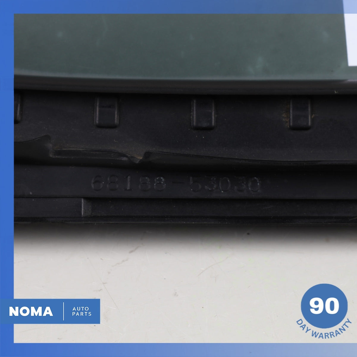 Lexus GSE20R IS250 IS350 ISF Rear Right Quarter Panel Glass 68123-53090 OEM - photo 6