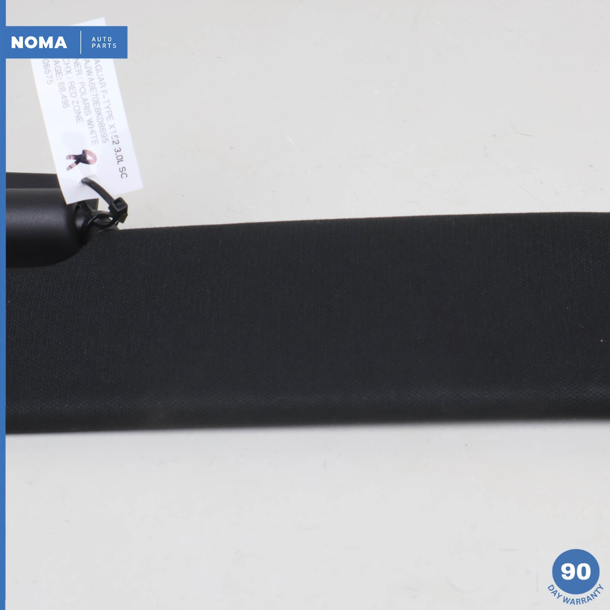 14-24 Jaguar X152 F-Type Right Passenger Sunvisor Sun Visor Shade Black OEM 68k - photo 5