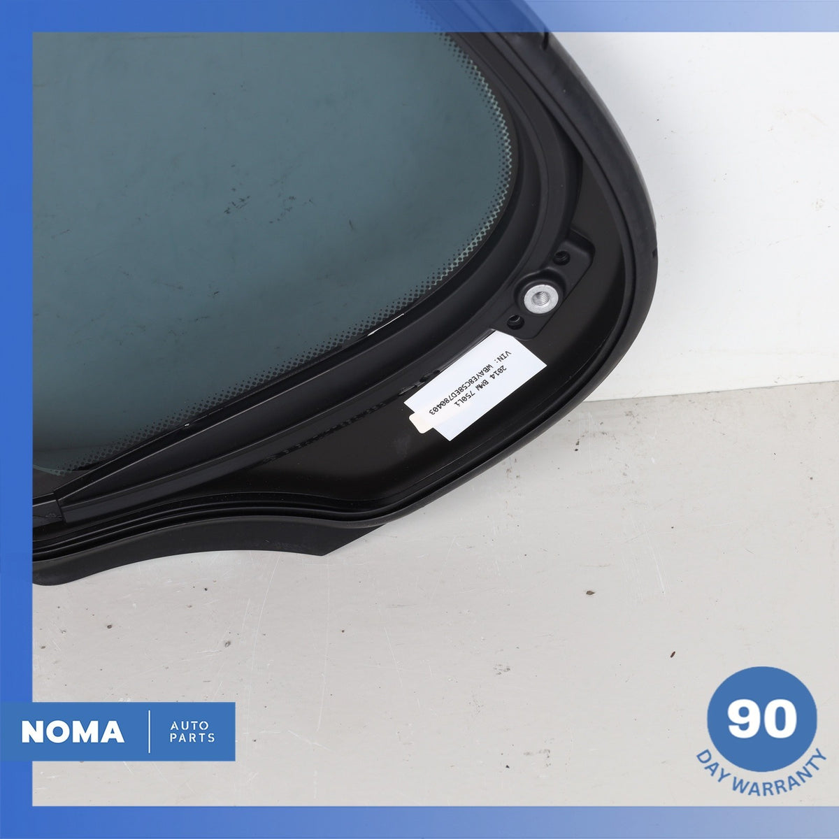 09-15 BMW F02 750i 740i LWB Rear Right Quarter Panel Window Glass 7177850 OEM - photo 10