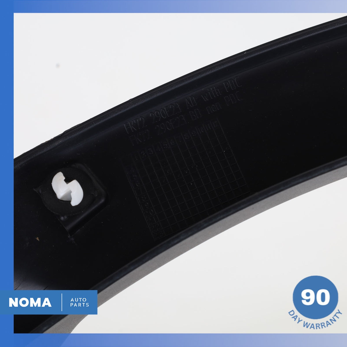 2017 LR Discovery Sport L538 Rear Left Driver Side Wheel Arch Molding OEM - photo 11