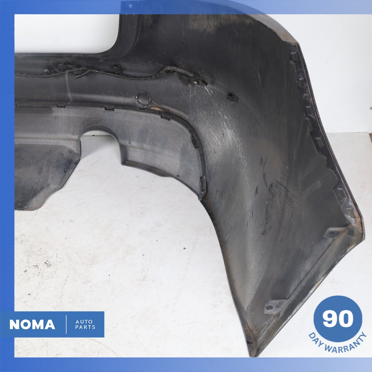 16-20 Jaguar X260 XF Base Rear Bumper Cover Panel Black T2H4208 OEM - photo 15