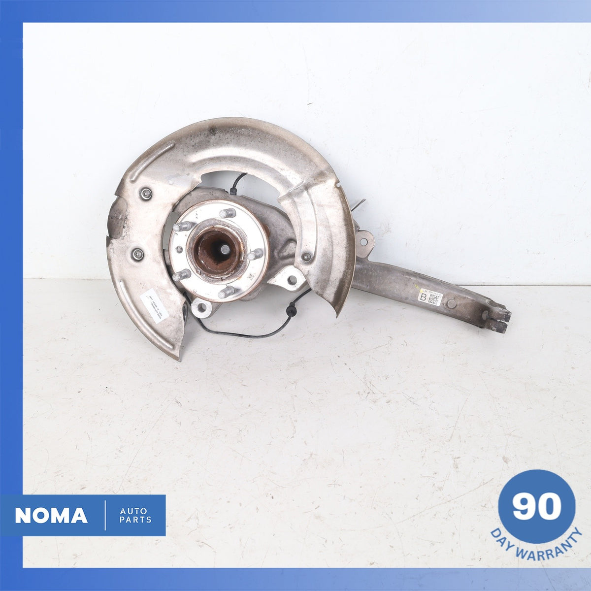 16-18 Jaguar X260 XF Front Left Spindle Knuckle Hub w/ Shield T2H35510 OEM - photo 2