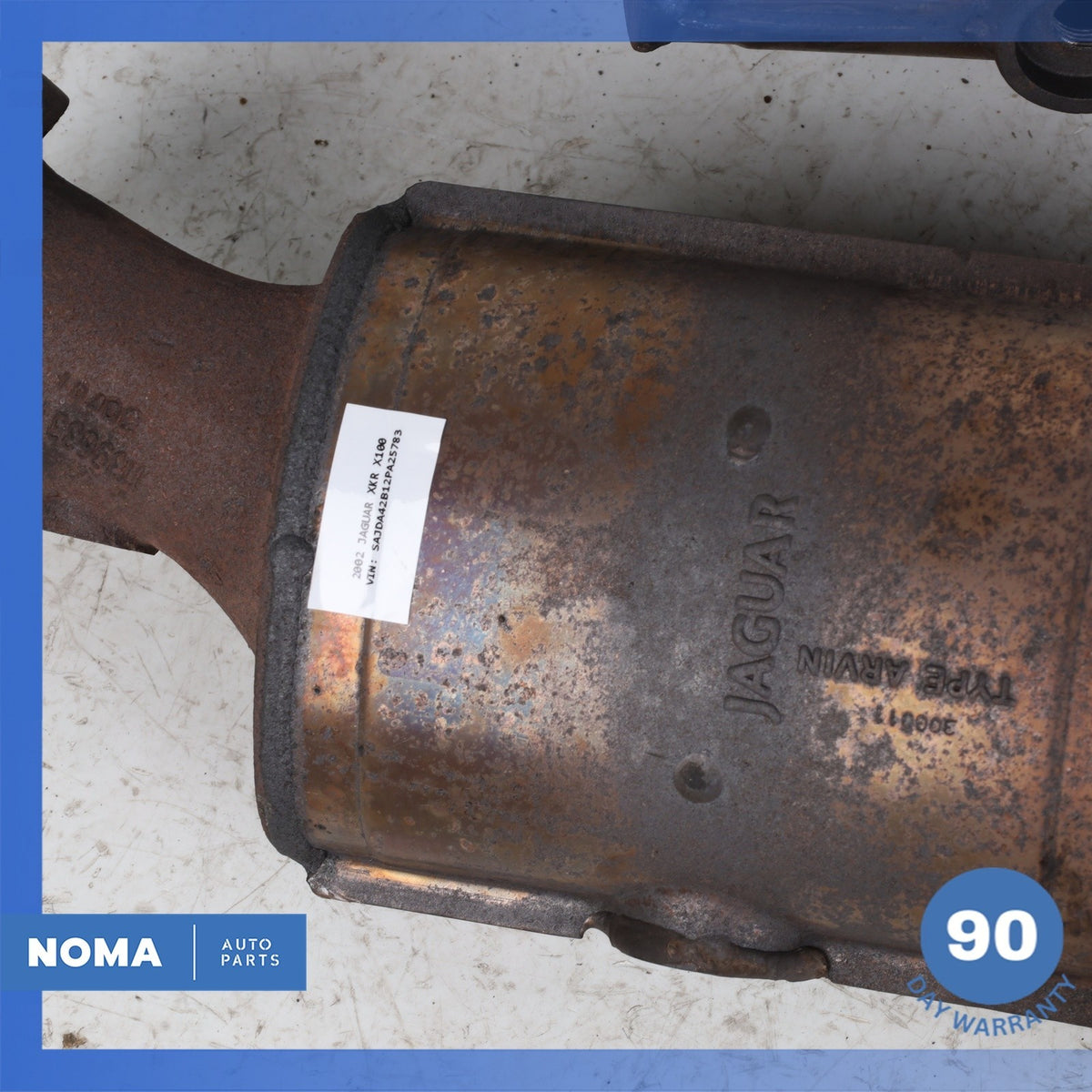 00-03 Jaguar X100 XKR XJR 4.0 S/C Left & Right Side Exhaust Downpipe Set OEM - photo 15