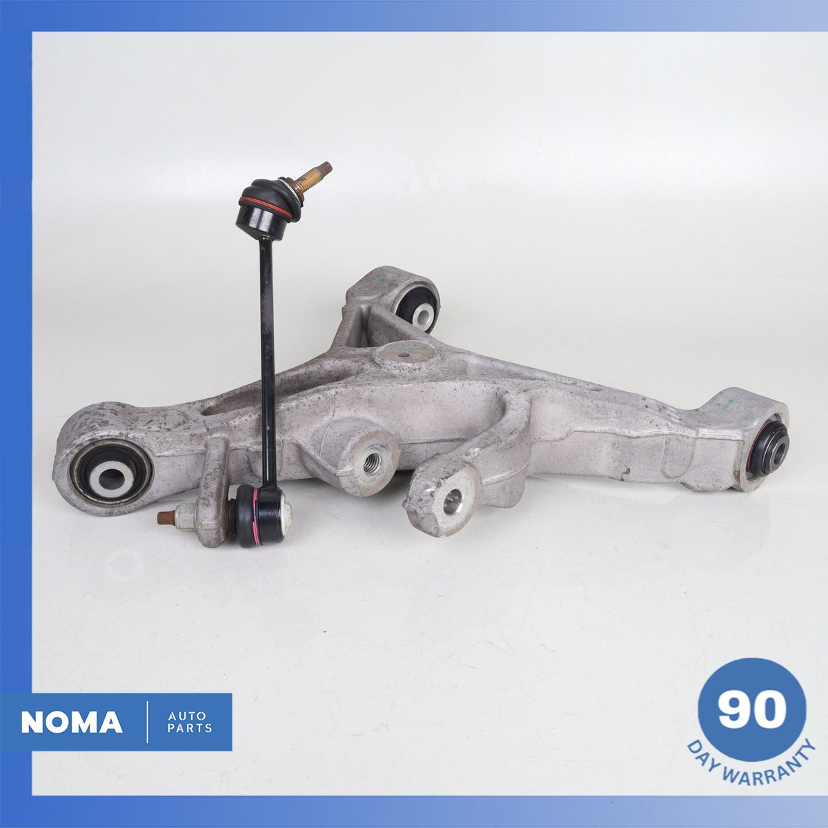 09-19 Jaguar X351 XJ XF XFR Rear Right Side Lower Control Arm w/ Link OEM 71k - photo 7
