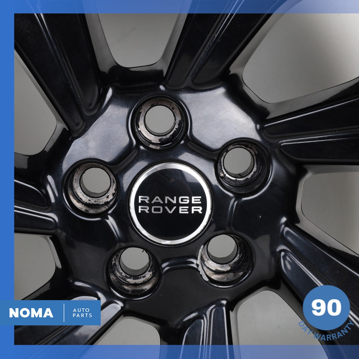 13-22 Land Rover Range Rover L405 Flute 9.5 x R21 21" Wheel Rim JK521007CA OEM - photo 8