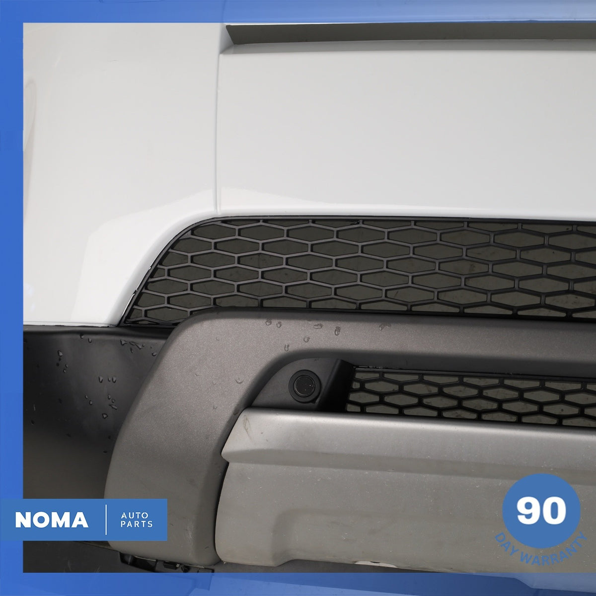 12-15 LR Range Rover Evoque L538 Front Bumper Cover Panel Assembly White OEM - photo 7