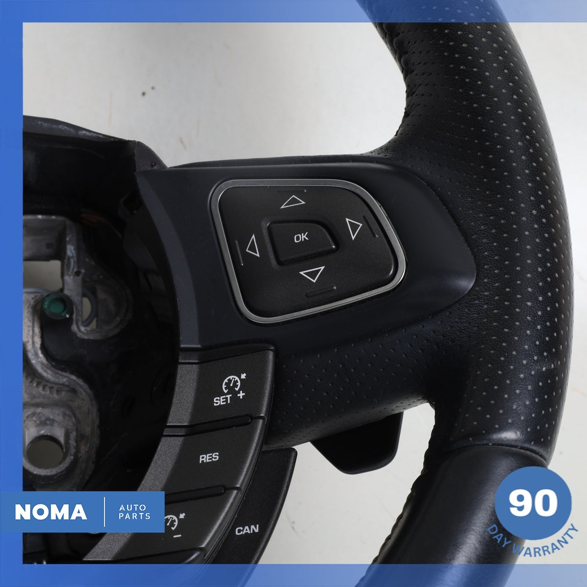 12-19 Land Rover Range Rover Evoque L538 Steering Wheel Black OEM - photo 2