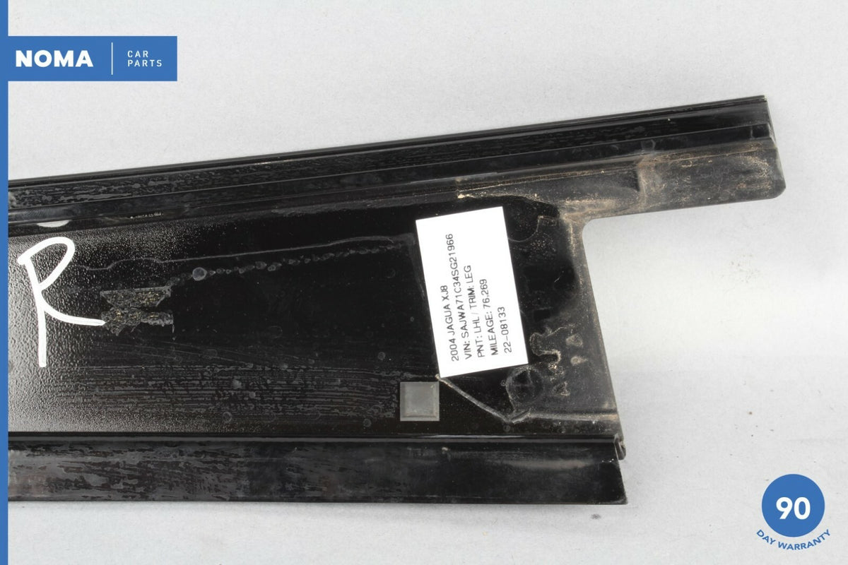04-09 Jaguar XJ8 XJR VDP X350 X358 Rear Right Side B-Pillar Exterior Molding OEM - photo 6
